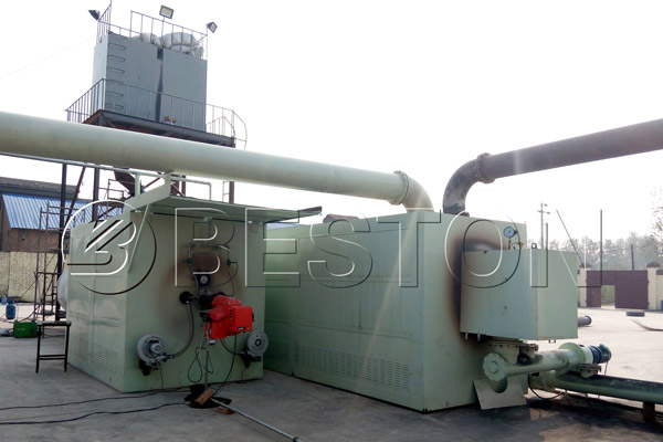 Continuous Oil Sludge Recycling Pyrolysis Machine