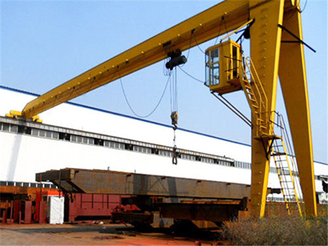 China 5 ton semi gantry crane sale