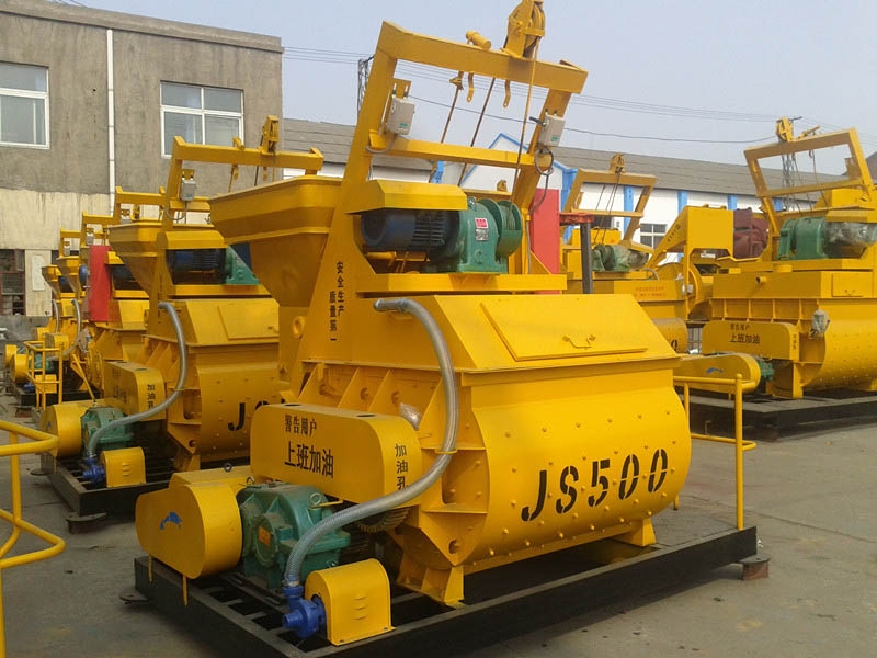 Horizontal Concrete Mixer Machine