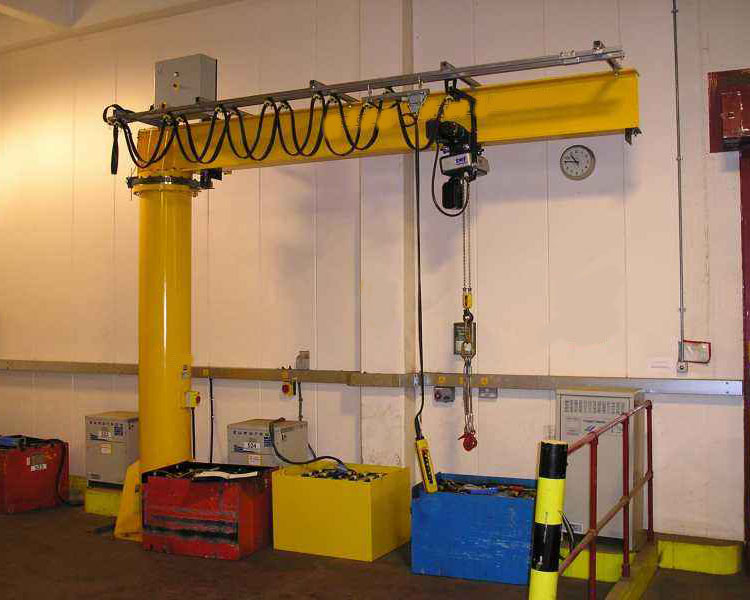 Industrial Column Installed Jib Crane