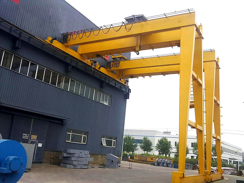 BMG16T Double Girder Semi Gantry Crane