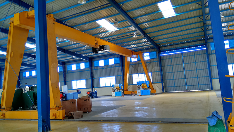 European standard single girder gantry crane