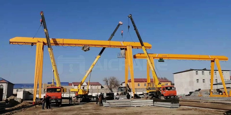 quality single girder gantry crane