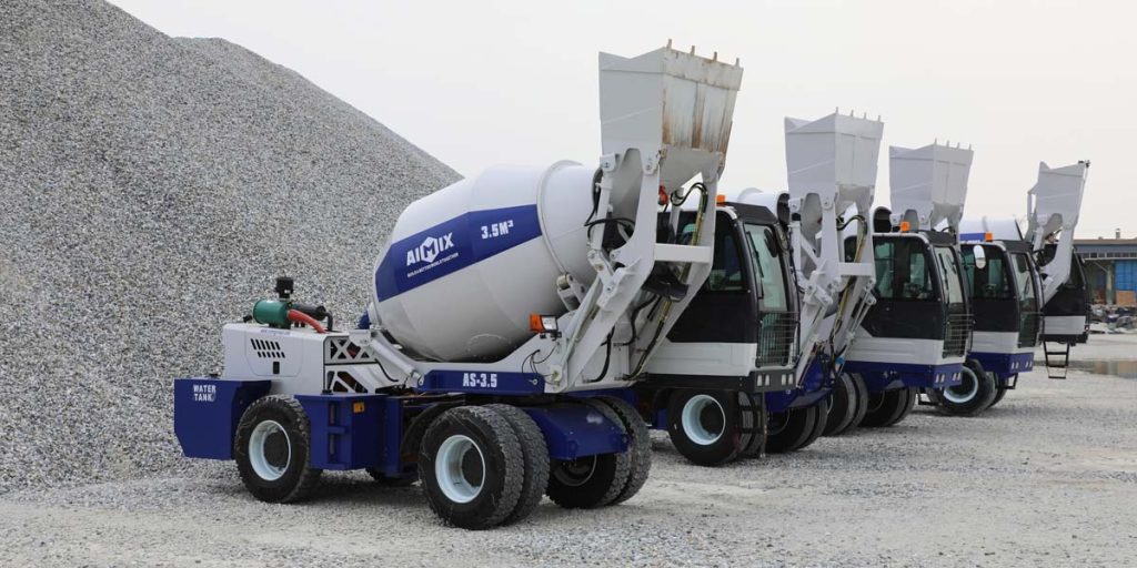 Self Loading Concrete Mixers