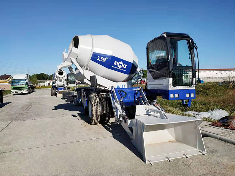 AS-3.5 self loading cement mixer