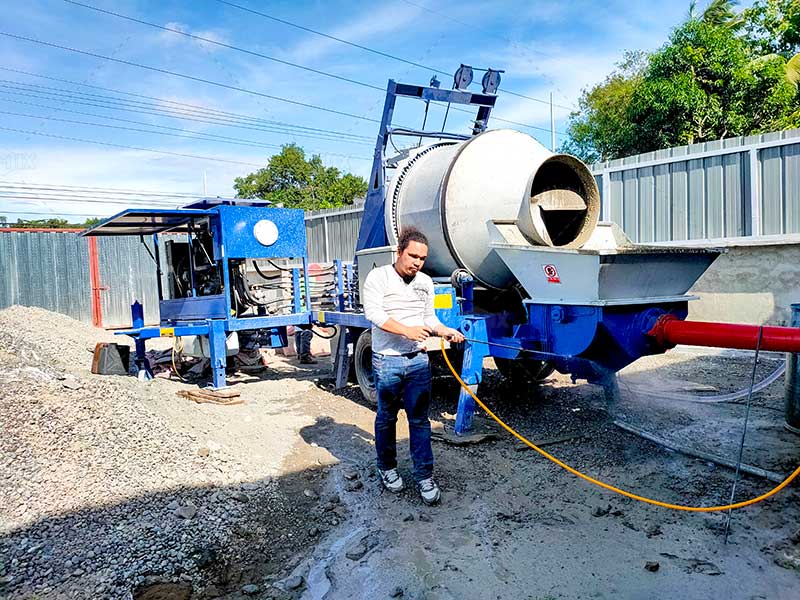 Concrete mixer Pump