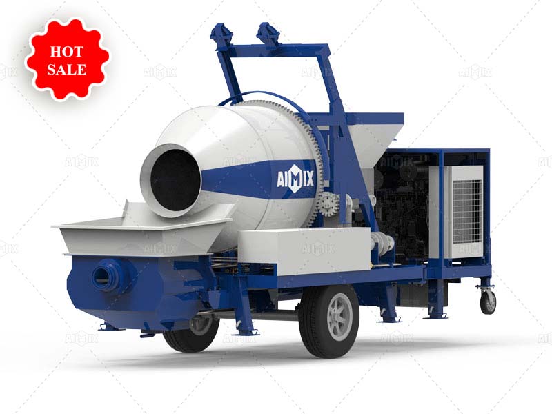 diesel concrete mixer pump AIMIX