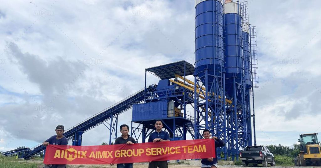 Concrete plant manufacturer